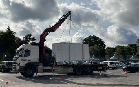 An exciting delivery!